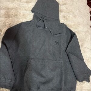 Ami Charcoal Hoodie Sweater